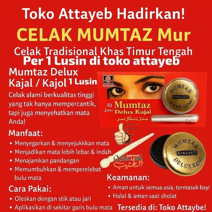 Celak Mumtaz Mur Kajal Kajol Celak Alis Mata India