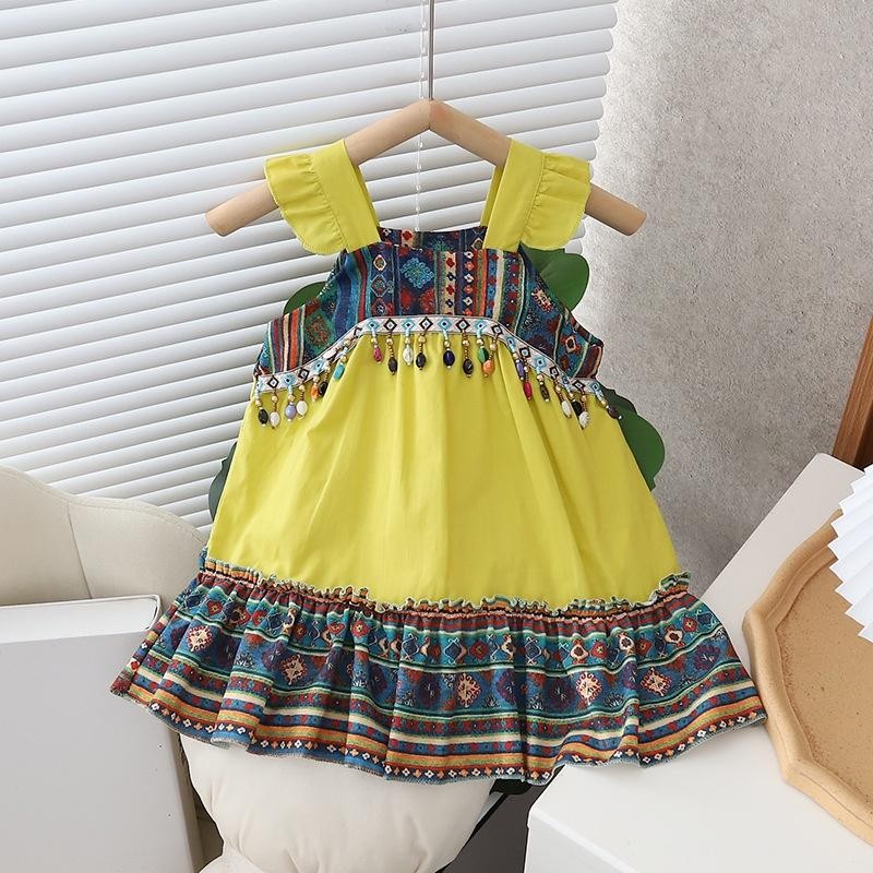 Bts Chubbi 73 - 0-4Tahun Dress Gaun Baju Anak Bayi Korea Bali Style