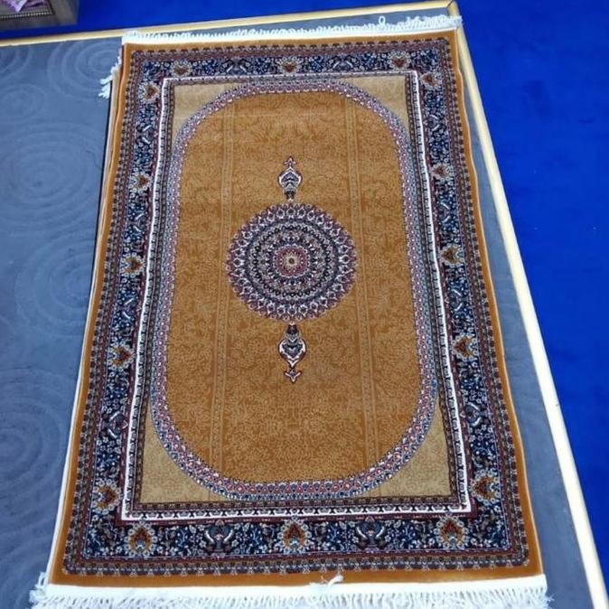 karpet permadani turki asli motif klasik bahan polyester