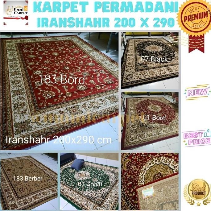 Karpet iranshahr jumbo 200x290 karpet lantai permadani mewah lembut