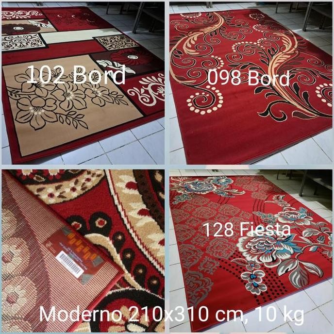 Karpet Permadani Besar Jumbo Moderno 210x310 cm
