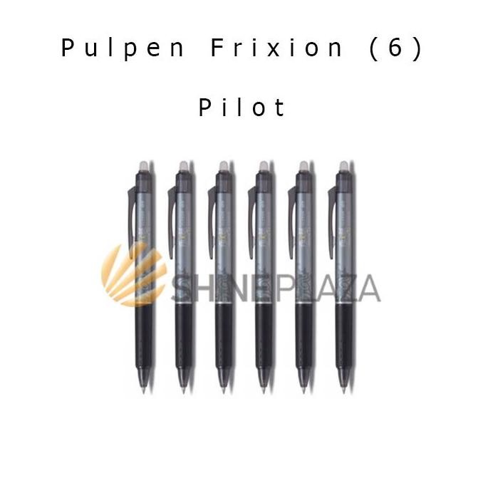 

NEW [FLASH SALE] Pulpen Frixion Pilot Hitam 0.5mm - Pulpen Bisa Dihapus