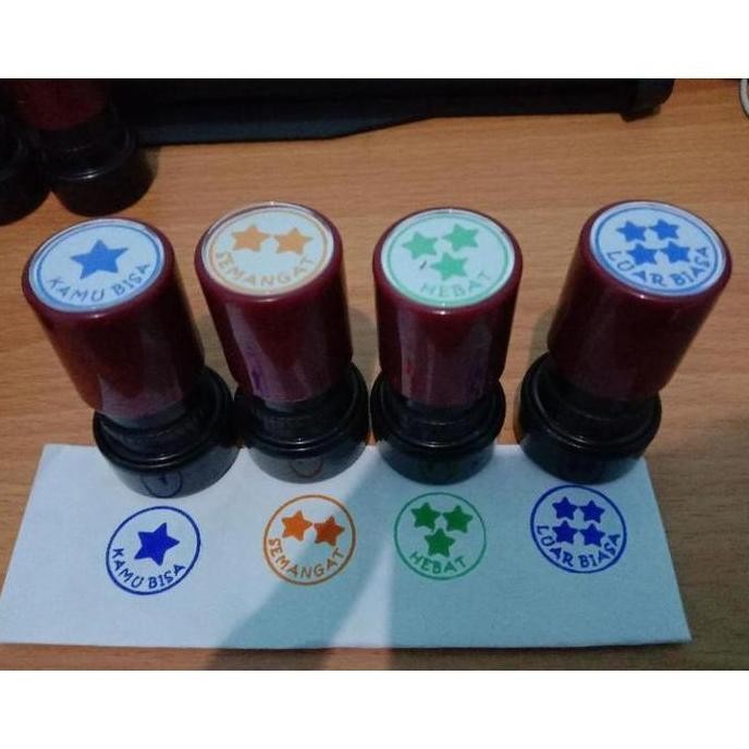 

STEMPEL BINTANG PAUD/TK/SD/SMP (ISI 4 PCS)/STEMPEL PENILAIAN/STEMPEL