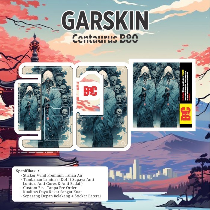 

Premium Cut - Inner Centa B80 Terbaru By Ultimate 24 Garskin Stiker / Case Custom Terlaris 2PCS/ Fullbody