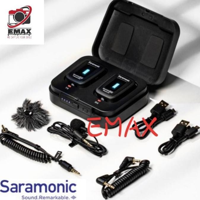 Mic Saramonic Blink 500 PRO B1 Clip on Wireless Microphone Camera / HP Terlaris
