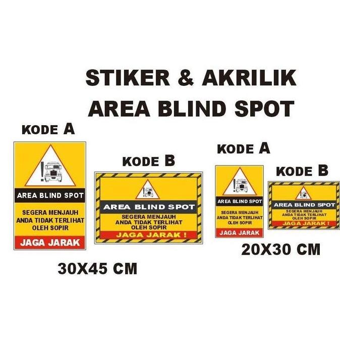 

STIKER & AKRILIK AREA BLIND SPOT