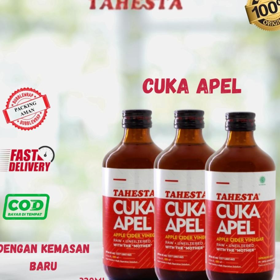 

Cuka Apel Tahesta 320Ml