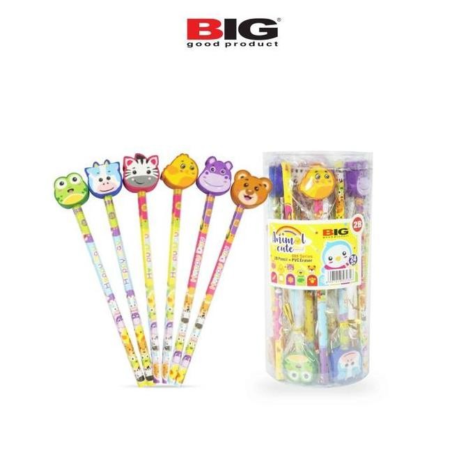 

((((()paling dicari] BIG Pensil 2B dan Penghapus Stief Seri 888 - 1 Tube Isi 24 Pcs