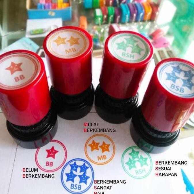 

1 PAKET STEMPEL PENILAIAN, REWARD, STEMPEL PENILAIAN TK, STEMPEL