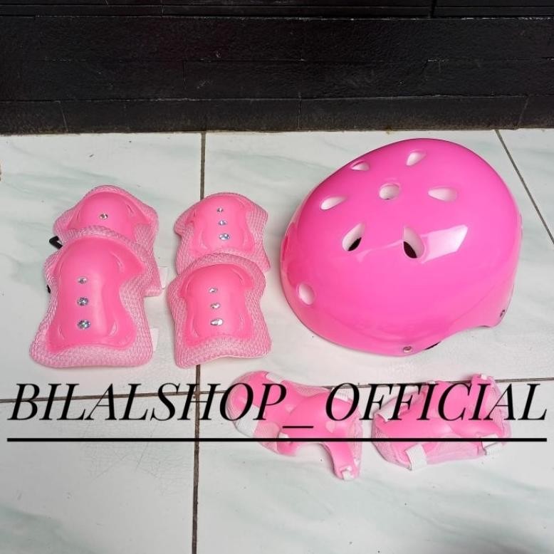 PENGAMAN SEPATU RODA HELM DEKER / PENGAMAN SEPEDA / HELM DEKER SEPATU RODA ANAK Nugi