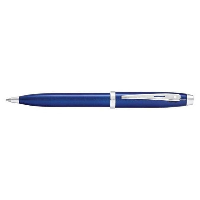 

Sheaffer 100 Glossy Blue Lacquer Ballpoint Pen