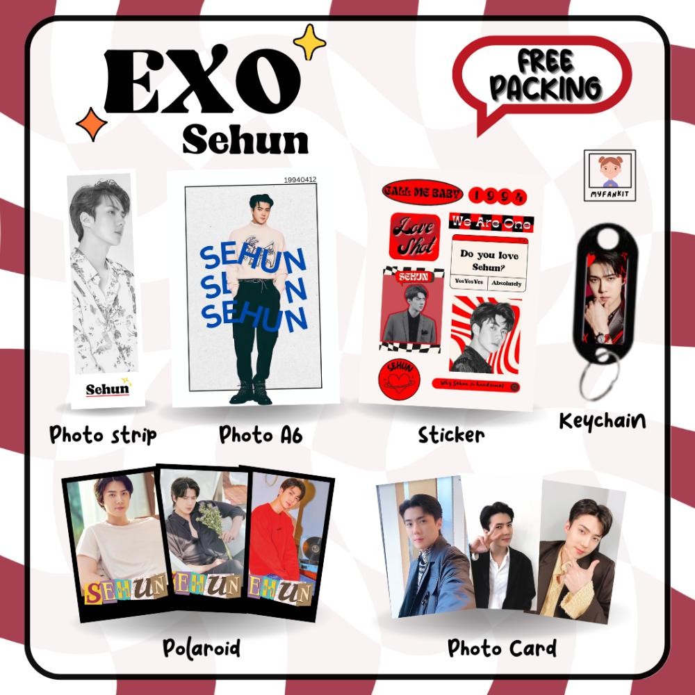 Terlaris Murah Meriah Mini Fankit Exo / Gift Box Kpop / Hampers Kpop / Fankit Box Exo L Terlaris