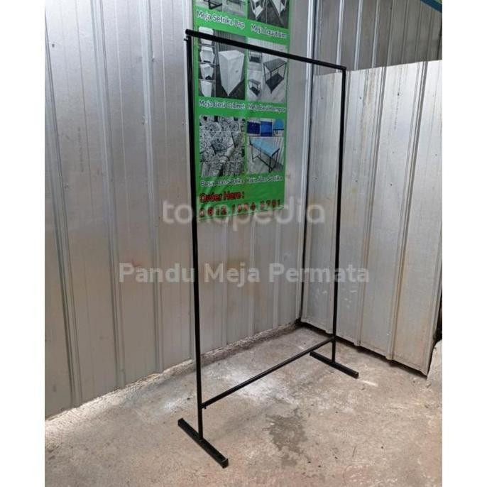 ] Gawang Gantungan Baju Model Bongkar Pasang Custom