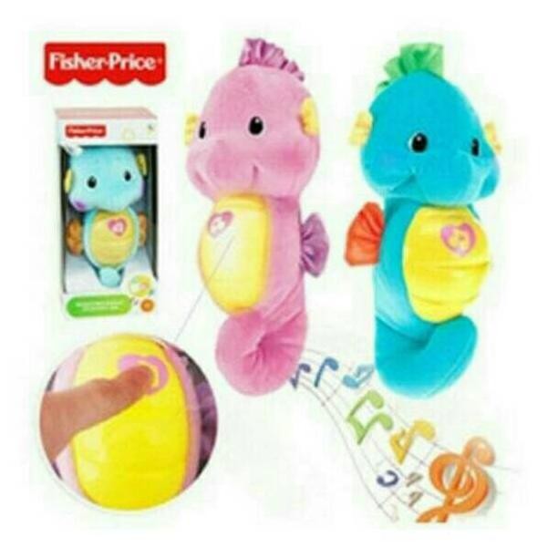 Fisher Price Sea Horse Soothe and Glow Seahorse Boneka Fishera Price Original / Boneka Fisher Price