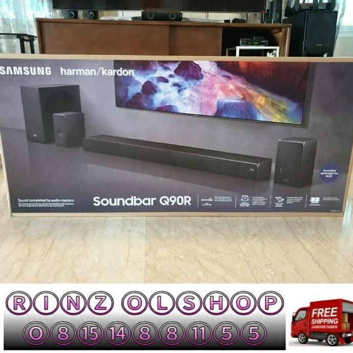 SOUNDBAR SAMSUNG HW-Q90R DOBLY ATMOS HARMAN KARDON Q90R ORIGINAL DAN TERPERCAYA