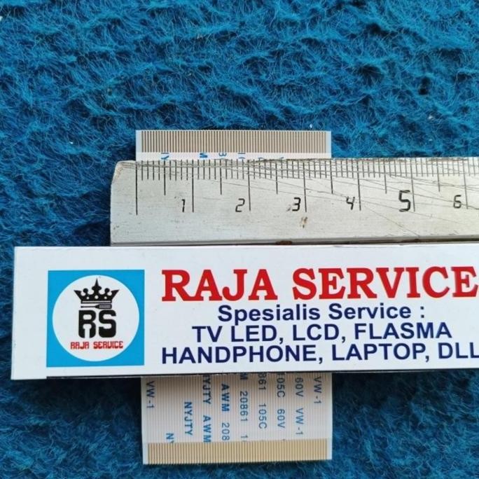 kabel tv panasonic TH 49F305G lvds flaxible dari tcon ke panel 68pin Terlaris
