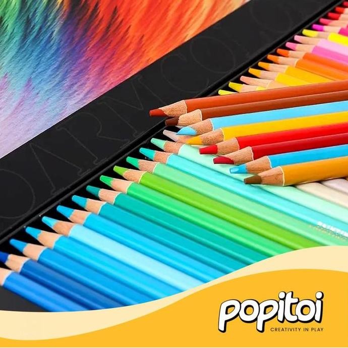 

NYONI N8520 Oil Color Pencil Set 24/36/48/72/120 Pensil Warna Mewarnai Gambar