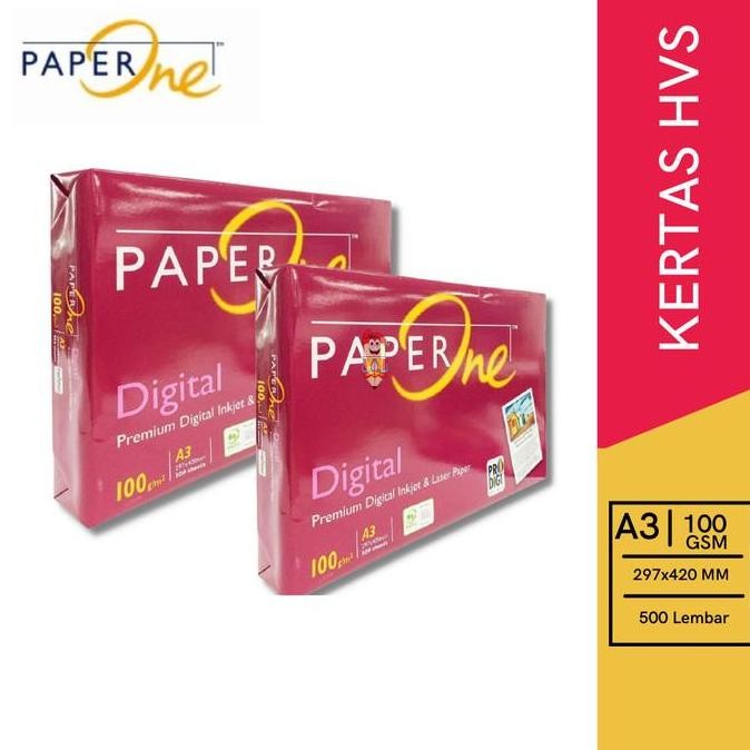 

populer] Kertas Hvs Paper One 100 Gsm A3