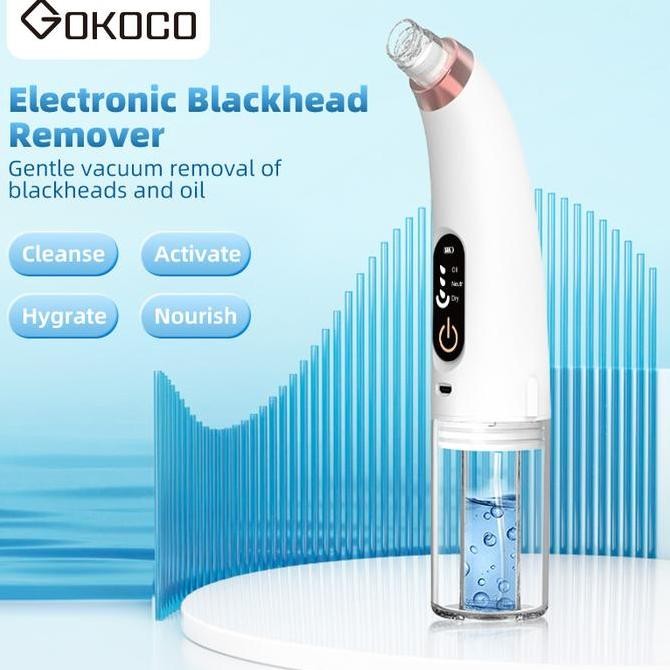 TERBARU - GOKOCO Electric Blackhead Remover Alat Pembersih Dan Kecantikan Wajah Alat Pembersih Pori-