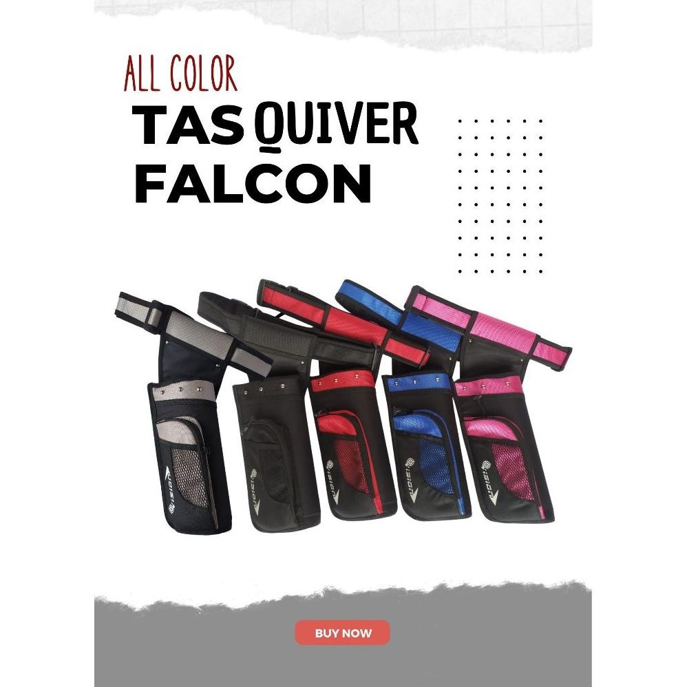 Quiver Panah Tas Quiver Backside Falcon / Quiver Panahan Tas Anak Panah - Vision Archery Nugi