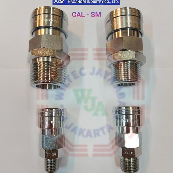 NAC - Quick coupler CAL 22SM (1/4") BARU