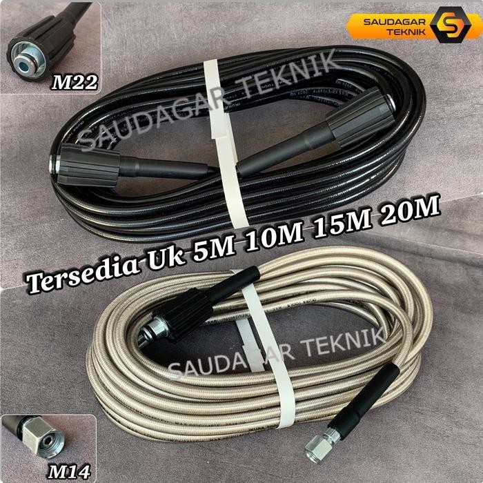 Selang Jet Cleaner 5M 10M 15M Support Lakoni Benz H&L Mollar Original Dan Terpercaya