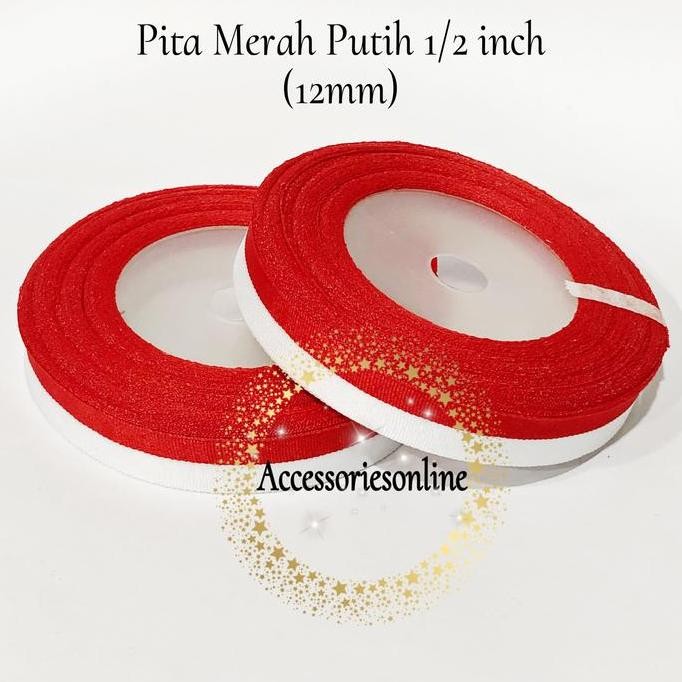 PITA MERAH PUTIH 1/2 inch (12mm) LA