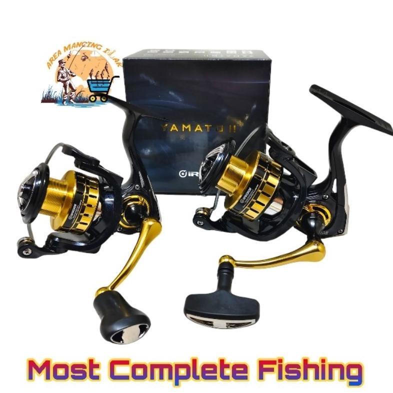 Reel IROLY YAMATO II 1000 2000 3000 4000 6000 & HG - Power Handle Nugi