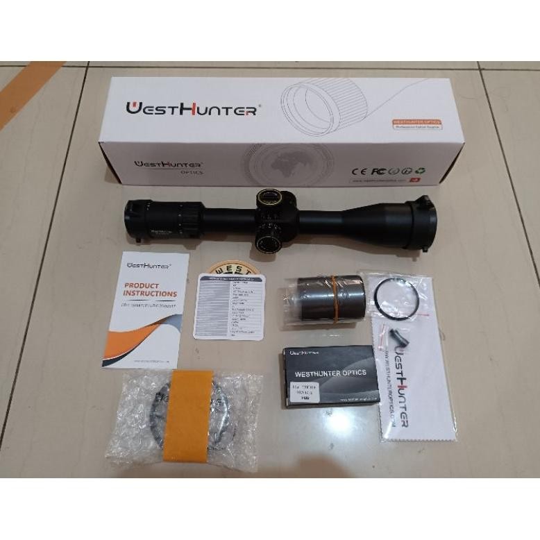 Teleskop Westhunter HD 4-16x44 FFP Shockproof Nugi