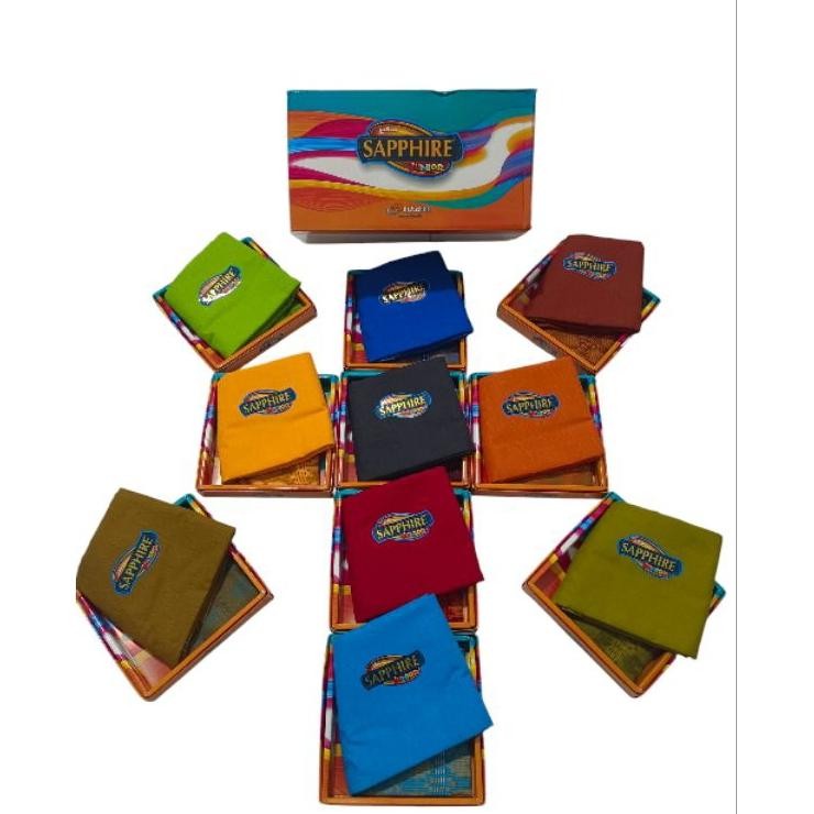 Sarung Sapphire Junior Polos Tumpal Katun Anak