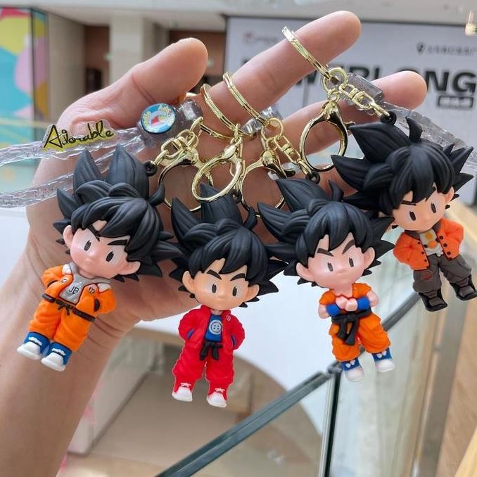 [original] gantungan kunci tas dragon ball keychain silikon [terlaris] [terbaik]