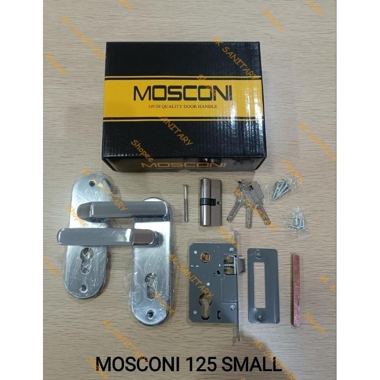 Handle Kunci Pintu Kecil MOSCONI - Kunci Pintu Kecil + Body 16cm 1 Set