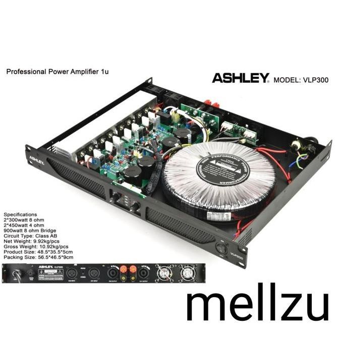 Promo power amplifier ashley VLP 300 COD