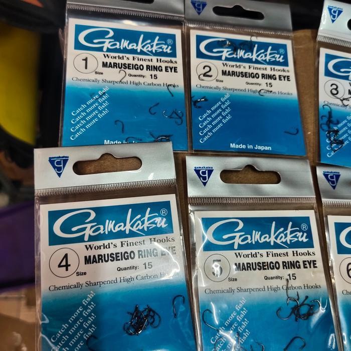 FT Pancing kail gamakatsu type kecil marusode ring maruseigo