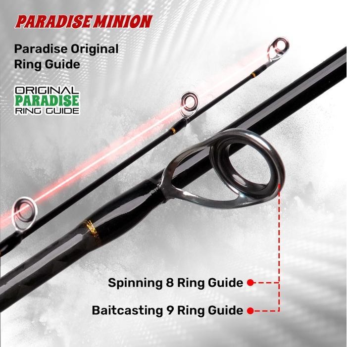 FT PARADISE MINION | JORAN SPINNING & BAITCASTING | CARBON SOLID HRS (HIGH RESPON SOLID) | Joran Pan