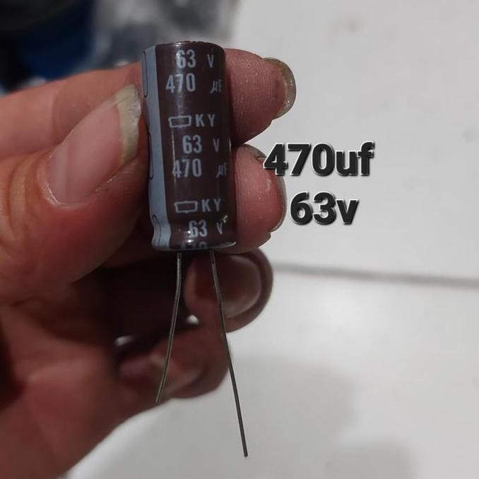 ELKO ELCO 470UF 63V 470 MIKRO UF 63 V VOLT