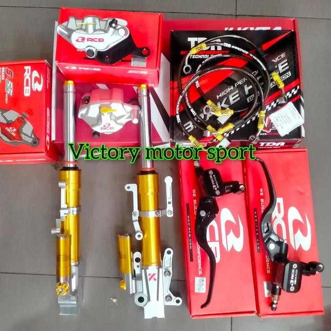 paket master kaliper shock depan stylo abs Vario 160 ABS kyta rcb murah