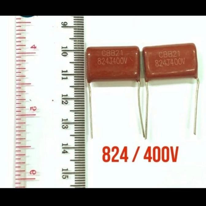 CAPASITOR 824 820NANO 400V 400VOLT 0.82UF 400V