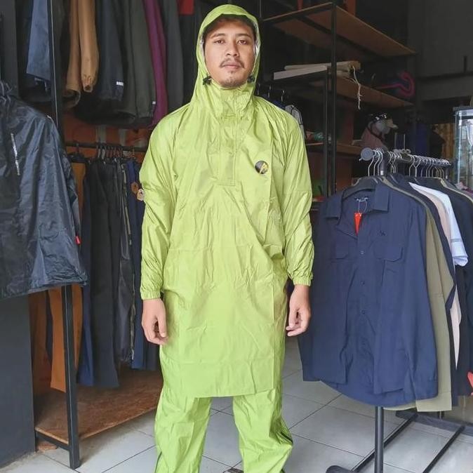 Jas hujan celana ultralight Ponco Tromax Hikelite full waterproof