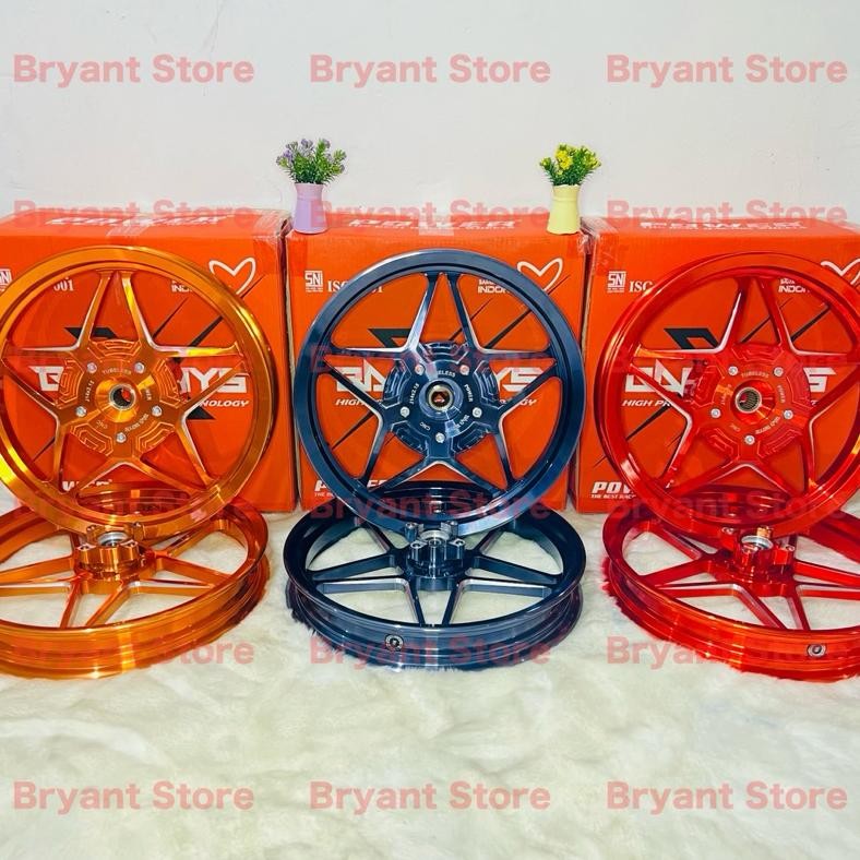 Terlaris Velg Power Racing Original Bad Boys X 185X14 & 215X14 Vario 110 Vario 125 Vario 150 160 Bea