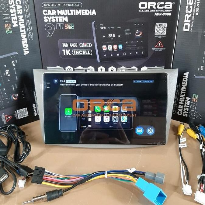 HEAD UNIT ANDROID ORCA ERTIGA LAMA 2012 - 2017 ANDROID ORCA RAM 2/64 GB INCELL BLACK SCREEN ANDROID 