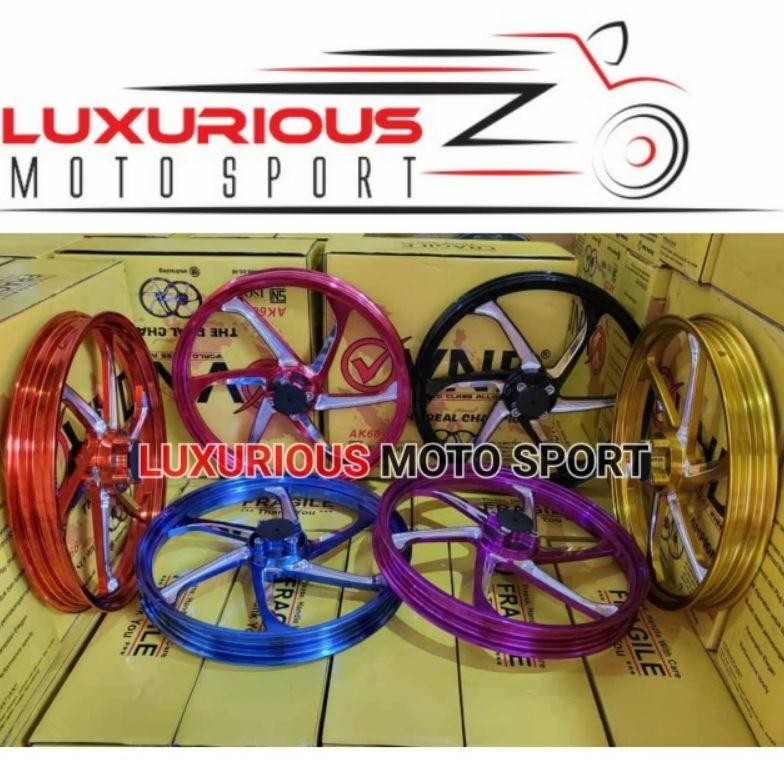 Terlaris Velg Vnd Ak66 & Kzr Mx King Pelak Mx 150 Velg Racing Vnd P6 Mx King