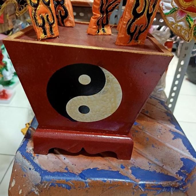 New bendera 5 warna bordir taiwan dan kotak