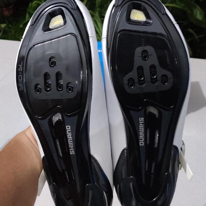 ready Sepatu Sepeda Cleat Roadbike Shimano RP3 White