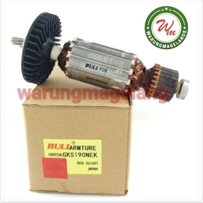 ARMATURE ANGKER BULL FOR MESIN GKS190 NEW GKS 190 BODI KECIL