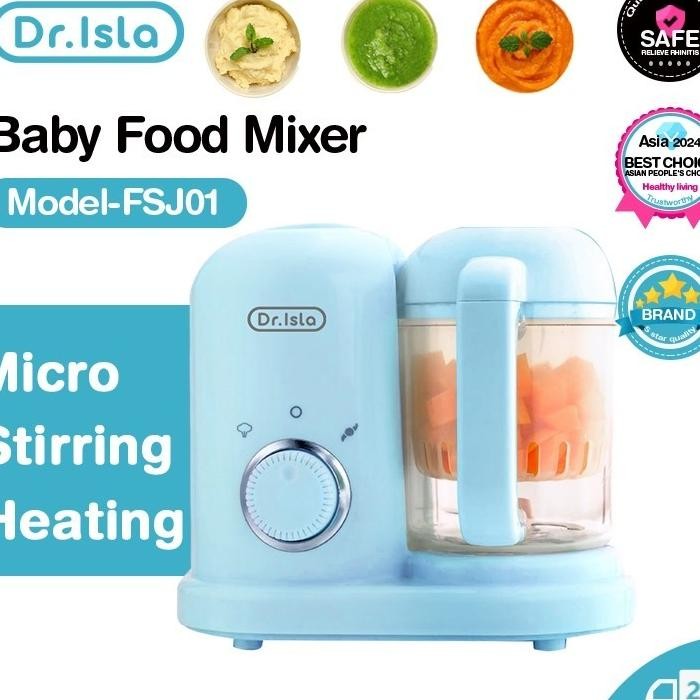Dr.Isla Blender Mpasi Bayi Alat Mpasi Baby Safe Food Processor Bayi Blender Mpasi Fsj01
