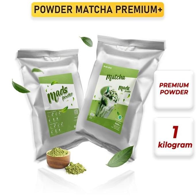 

Terlaris Matcha Mads Powder, Super Premium Matcha Powder - Mads Powder Series Ready Stok