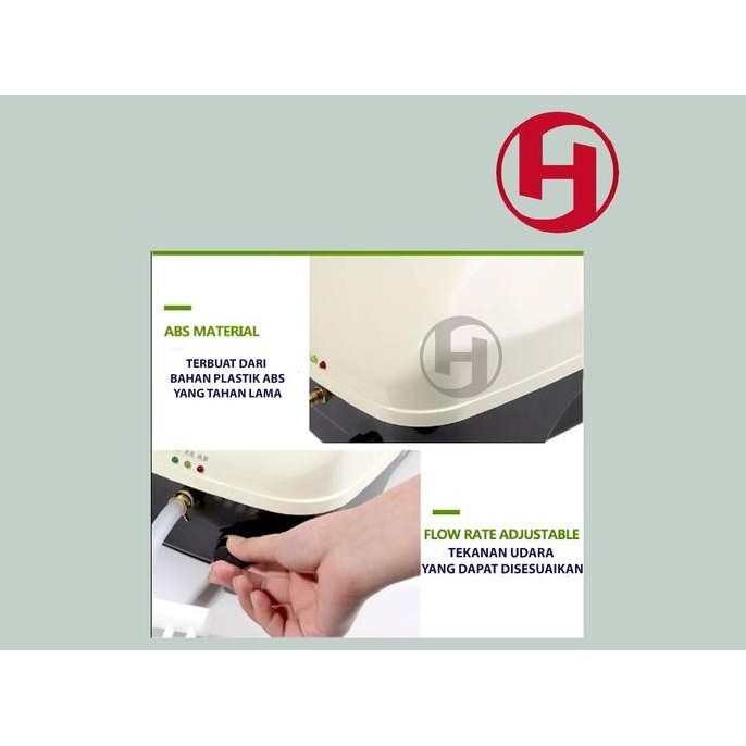 Yt 818 Aerator Acdc Pompa Udara Acdc Aquarium Kolam Ikan Kualitas Terbaik Harga Termurah