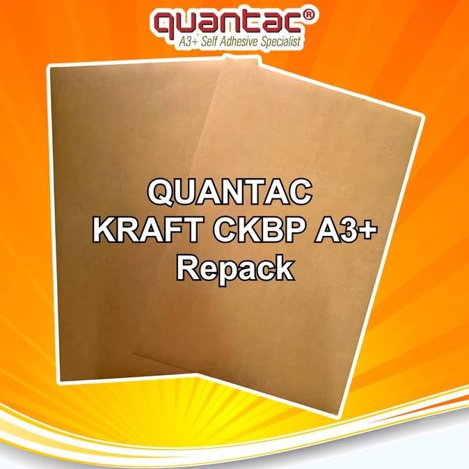 

Baru Quantac Kraft A3+ Sticker Ckbp - Stiker Samson Coklat Vintage Digital Print