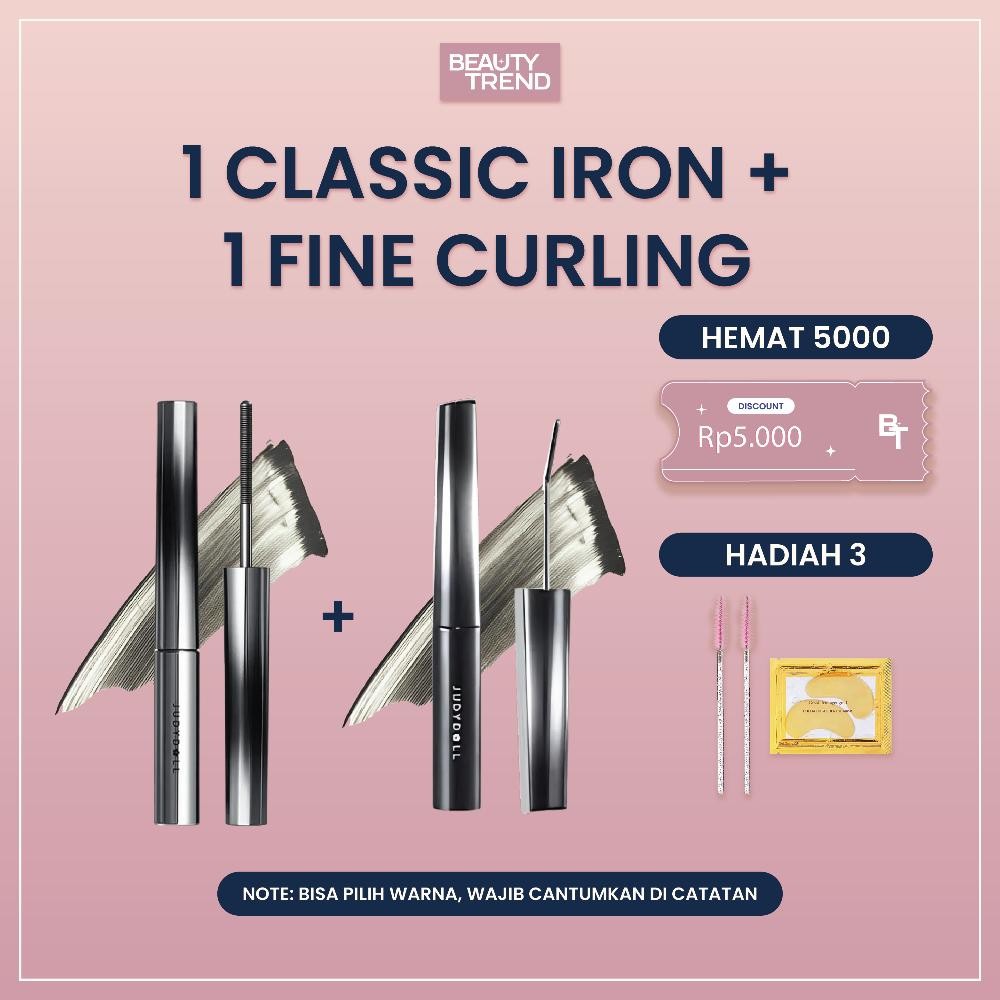 [Promo Diskon] [Ready Ori] Judydoll Fine Curling Iron Mascara Judydoll Mascara Judydoll Iron Mascara